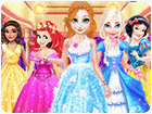 เกมส์แต่งตัวเจ้าหญิงไปค็อกเทลปาร์ตี้ Princesses Cocktail Party Game
