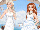 เกมส์แต่งตัวเจ้าหญิงแต่งงาน2คน Princesses Double Wedding Game