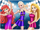 เกมส์แต่งตัวเจ้าหญิงดิสนีย์3คนไปเล่นสเก็ต Princesses Figure Skating Contest Game