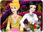 เกมส์แต่งตัวเจ้าหญิง2คนไปงานโชว์ดอกไม้ Princesses Flower Show Game