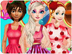 เกมส์แต่งตัวเจ้าหญิง3คนชุดผลไม้น่ารัก Princesses Fruits Lover Game