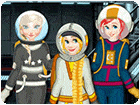 เกมส์แต่งตัวเจ้าหญิง3คนไปท่องอวกาศ Princesses Future Travel Game