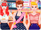 เกมส์แต่งตัวแม่บ้านเจ้าหญิง3คนเข้าประกวด Princesses Housewives Contest Game
