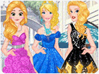 เกมส์แต่งตัวเจ้าหญิง3คนในชุดราตรีบูติก Princesses Royal Boutique Game
