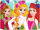 เกมส์แต่งตัวเจ้าหญิงดิสนีย์ไปงานฟันแฟร์ Princesses Spring Funfair