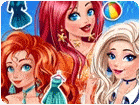 เกมส์แต่งตัวเจ้าหญิงดิสนีย์4คนถ่ายรูปไปเที่ยวซัมเมอร์ Disney Princesses Summer Life Game