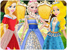 เกมส์แต่งตัวเจ้าหญิง3คนปาร์ตี้น้ำชาในวันเดอร์แลนด์ Princesses Tea Party In Wonderland Game