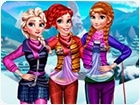 เกมส์แต่งตัวเจ้าหญิงไปเที่ยวรีสอร์ทหิมะ Princesses Visit Arendelle