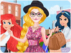 เกมส์เจ้าหญิง4คนไปเที่ยวอิตาลีหาเบล Princesses Visiting Belle Game