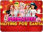 เกมส์แต่งตัวเจ้าหญิงดิสนีย์รอซานต้าครอส Princesses Waiting For Santa