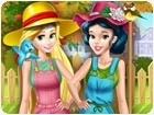 เกมส์เจ้าหญิงดิสนีย์ทำงานในสวน Princesses Working In The Garden