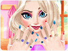 เกมส์ทำเล็บให้เจ้าหญิงเอลซ่า Queen Elsa Glaring Manicure Game