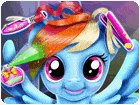 เกมส์ทำผมม้าโพนี่เรนโบว์แดชเหมือนจริง Rainbow Pony Real Haircuts Game