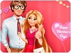 เกมส์แต่งตัวราพันเซลฉลองวันวาเลนไทน์ Rapunzel Be My Valentine