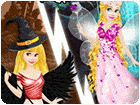 เกมส์แต่งตัวราพันเซลแม่มดกับนางฟ้า Rapunzel Devil And Angel Dress Game