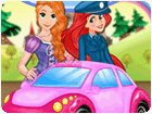 เกมส์เจ้าหญิงผมยาวราพันเซลสอบใบขับขี่ Rapunzel Driving Test Game