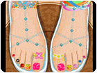 เกมส์ทำเล็บเท้าให้เจ้าหญิงผมยาวราพันเซล Rapunzel Pedicure Toes Games