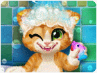 เกมส์อาบน้ำแต่งตัวเจ้าเหมียวจอมป่วน Rusty Kitten Bath
