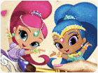 เกมส์ระบายสีชิมเมอร์แอนด์ชายน์ Shimmer And Shine Coloring Book