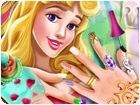 เกมส์ทำสปาเล็บให้เจ้าหญิงออโรร่า Sleeping Princess Nails Spa