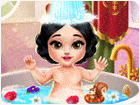 เกมส์อาบน้ำลูกสาวสโนไวท์ Snow White Baby Bath