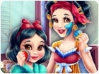 เกมส์แต่งหน้าแม่ลูกสโนไวท์เหมือนจริง Snow White Mommy Real Makeover