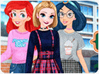 เกมส์แต่งตัวเจ้าหญิง3คนในชุดนักศึกษาปี2 Sophomore Princesses Game
