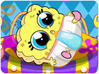 เกมส์เลี้ยงลูกน้อยสป็องบ็อบ Spongebob Baby Caring Game