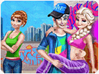 เกมส์แต่งตัวเอลซ่ากับแอนนาไปเต้นสตรีทแดนซ์ Street Dance Fashion Game