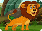 เกมส์จิ๊กซอว์สิงโตสุดน่ารัก Strong Lions Jigsaw Game