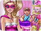 เกมส์ซุปเปอร์บาร์บี้ออกแบบห้อง Super Barbie Makeup Room Game