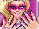 เกมส์ซุปเปอร์บาร์บี้ทำเล็บ Super Barbie Power Nails