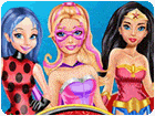 เกมส์แต่งตัวซุปเปอร์ฮีโร่สาว3คน Super Heroine Game