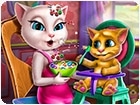 เกมส์แมวพูดได้ป้อนอาหารให้ลูก Talking Angela Toddler Feed Ginger