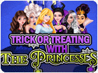 เกมส์แต่งตัวเจ้าหญิงชุดฮาโลวีน 6 คน Trick Or Treating With The Princesses