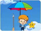 เกมส์หนุ่มน้อยกับร่มตกจากฟ้า Umbrella Falling Guy Game