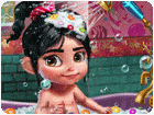 เกมส์อาบน้ำวาเนโลปี้ Vanellope Baby Shower Care