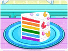 เกมส์ทำเค้กวันเกิดสายรุ้ง Vincy Cooking Rainbow Birthday Cake Game