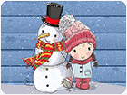 เกมส์จิ๊กซอว์ฤดูหนาวสุดน่ารัก Winter Jigsaw Game