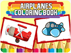 เกมส์ระบายสีเครื่องบินน่ารัก Airplanes Coloring Book Game