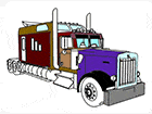 เกมส์ระบายสีรถบรรทุกอเมริกัน American Trucks Coloring Game