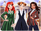 เกมส์แต่งตัวเจ้าหญิง3คนไปโรงเรียน Back to School Princess Preppy Style Game