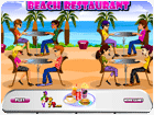 เกมส์ขายอาหารริมชายหาด Beach Restaurant Serving