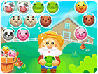 เกมส์จับคู่ยิงฟองอากาศในฟาร์ม Bubble Farm Game