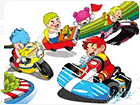 เกมส์จิ๊กซอว์รถแข่งการ์ตูน Cartoon Kart Puzzle Game