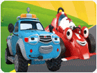 เกมส์จับผิดภาพรถแข่งการ์ตูน Cartoon Racing Car Differences Game
