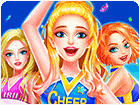 เกมส์แต่งตัวเชียร์ลีดเดอร์5คน Cheerleader Magazine Dress Up Game