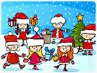 เกมส์จับผิดภาพคริสต์มาส5จุด Christmas 5 Differences Game