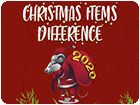 เกมส์จับผิดภาพรูปวันคริสต์มาส Christmas Items Differences Game