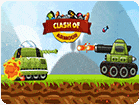 เกมส์สร้างกองทัพรถถังยิงป้อม Clash of Armour Game